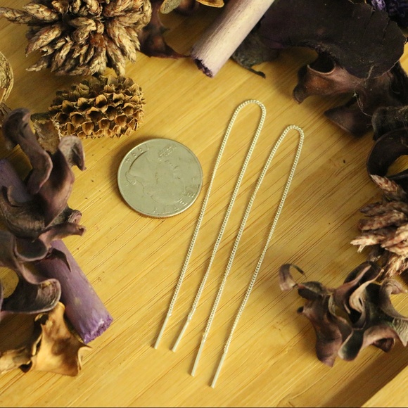 Grand Bazaar Jewelers Jewelry - 925 sterling silver thread dropped earrings